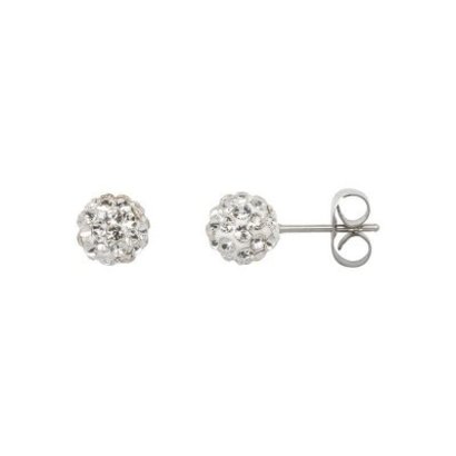 iXXXi JEWELRY iXXXi Jewelry Ear Studs Ball Crystal