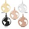 iXXXi JEWELRY IXXXI JEWELRY PENDANT GLOBE VIA HET MENU KIES JE DE PLATING