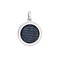 iXXXi JEWELRY IXXXI JEWELRY PENDANT BLUE JEANS STAINLESS STEEL 22mm exclusief ketting