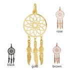 iXXXi JEWELRY IXXXI JEWELRY PENDANT DREAM CATCHER STAINLESS STEEL