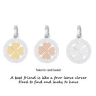 iXXXi JEWELRY IXXXI JEWELRY PENDANT CLOVER FOUR STAINLESS STEEL