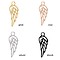 iXXXi JEWELRY IXXXI JEWELRY CHARM ANGEL WING STAINLESS STEEL SELECT THE PLATING