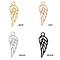 iXXXi JEWELRY IXXXI SCHMUCK CHARM ANGEL WING EDELSTAHL SELECT PLATING