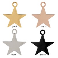 iXXXi JEWELRY IXXXI JEWELRY CHARM STAR STAINLESS STEEL