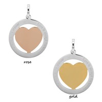 iXXXi JEWELRY IXXXI SCHMUCK ANHÄNGER LIEBE IST 2 FARBEN EDELSTAHL