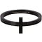 CHARMIN'S Charmins HOPE Steel steel stacking ring R418 Black Steel from the fashion jewelery brand Charmin's.