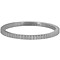 CHARMIN'S Charmins Shiny BRICKS Steel stacking ring R398 Silver Steel from the fashion jewelery brand Charmin's.