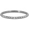 CHARMIN'S Charmins NEFERTITI Stahl glänzende Stahlpfahl Ring R402 Silber Schaft Modeschmuck Marke Charmin ist.