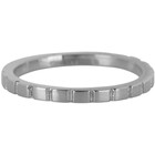 CHARMIN'S Charmins Ring Shiny Grundsätzlich Stahl Stahl Silber