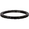 CHARMIN'S Charmins Shiny BASICALLY Steel steel stacking ring R442 Black Steel from the fashion jewelry brand Charmin's.