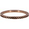 CHARMIN'S Charmins BRAIDS Stahl Stapel Stahlring R449 Rose Gold Schaft Modeschmuck Marke Charmin ist.