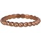 CHARMIN'S Charmins CURVES Stahl glänzende Stahlpfahl Ring R445 Rose Gold Schaft Modeschmuck Marke Charmin ist.