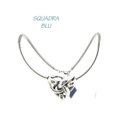 SQUADRA BLU Dutch Design Jewelry SQUADRA BLU-Anweisung Halskette Dutch Design Keltischer Knoten