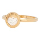 IXXXI JEWELRY RINGEN iXXXi Jewelry Spacing ring 0.2 cm White Balls Gold