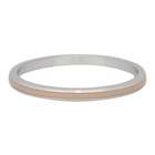 IXXXI JEWELRY RINGEN iXXXi Vulring 0.2 cm Line Sand Stainless steel Zilver