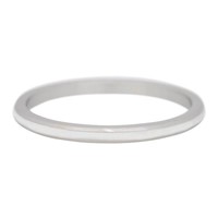 IXXXI JEWELRY RINGEN iXXXi Filling ring 0.2 cm Line White Stainless steel Silver