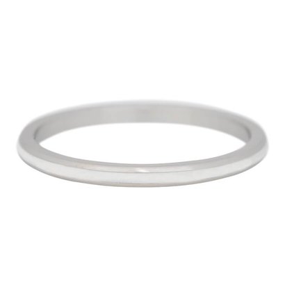 IXXXI JEWELRY RINGEN iXXXi Vulring 0.2 cm Line White in silver stainless staal