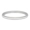 IXXXI JEWELRY RINGEN iXXXi Filling ring 0.2 cm Line White in silver stainless steel