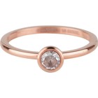 CHARMIN'S Charmins ring Shiny STYLISH Bright Steel Rosegold Staal