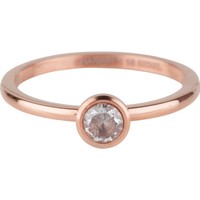 CHARMIN'S Charmin 'Ring Shiny STYLISH Heller Stahl Rosegold Stahl