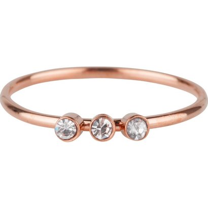 CHARMIN'S Charmins Shine Bright 3.0 Stahl Setzring R506 Rosegold von der Modeschmuck Marke Charmin.