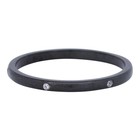 IXXXI JEWELRY RINGEN iXXXi Jewelry Spacer ring 0.2 cm ELEGANCE Black