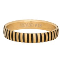 iXXXi JEWELRY iXXXi Jewelry Vulring 0.4 cm PIANO  GOLD