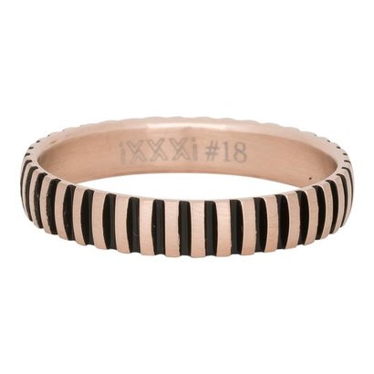 iXXXi JEWELRY iXXXi Jewelry Vulring 4mm PIANO Rosegold Stainless steel