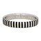 iXXXi JEWELRY iXXXi Jewelry Ring 4mm PIANO SILVER Stainless steel