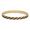 iXXXi JEWELRY iXXXi Jewelry Vulring 2mm SLANTING STRIPES Gold Stainless steel