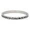 iXXXi JEWELRY iXXXi Jewelry Vulring 2mm SPOTS Silver Stainless steel