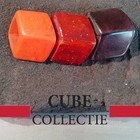 CUBE COLLECTION CUBES COMBINATION BROWN ORANGE 100