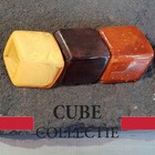 CUBE COLLECTION CUBES COMBINATIE YELLOW BROWN 105