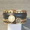 IXXXI JEWELRY RINGEN iXXXi COMBINATION RING 14mm GOLD 1056 GOLD CROSS