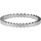 CHARMIN'S Charmins Ring BASIC CROWN Stahl SILBER