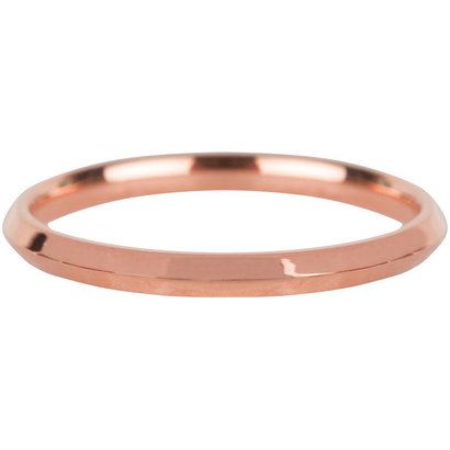 CHARMIN'S Charms Basic Hooked ROSE steel R669 from the fashion jewelry brand Charmin's.