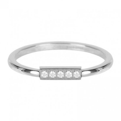 CHARMIN'S Charmins Tube CZ Silver steel R540 from the fashion jewelry brand Charmin's.