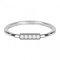 CHARMIN'S Charmins Tube CZ Silver steel R540 from the fashion jewelry brand Charmin's.