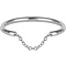 CHARMIN'S Charmins Chained Silver steel R572 from the fashion jewelry brand Charmin's.