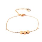 GO-DUTCH LABEL Go Dutch Label Bracelet Tripple Circle Gold