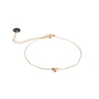 GO-DUTCH LABEL Go Dutch Label Bracelet Mini Puffed Heart Gold