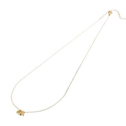 GO-DUTCH LABEL Go Dutch Label Edelstalen Ketting Kort Drops Goudkleurig