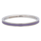 iXXXi JEWELRY iXXXi Vulring 0.2 cm Line Purple Stainless steel Zilver