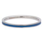 iXXXi JEWELRY iXXXi Vulring 0.2 cm Line Blue Stainless steel Zilver