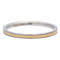 iXXXi JEWELRY iXXXi Vulring 0.2 cm Line Yellow in silver stainless staal
