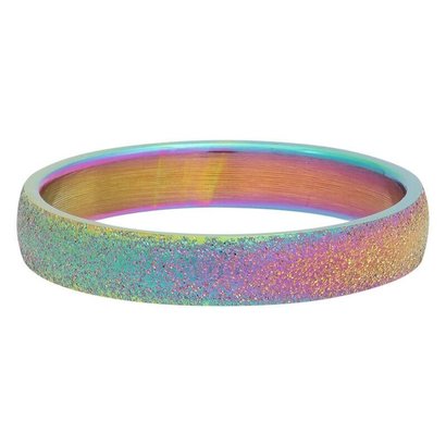 IXXXI JEWELRY RINGEN iXXXi Unterlegscheibe sandgestrahlt Rainbow 4mm