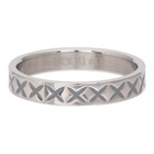 IXXXI JEWELRY RINGEN iXXXi Jewelry Washer 0.4 cm X LINE Silver