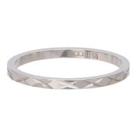 IXXXI JEWELRY RINGEN iXXXi Vulring 2MM X ROW SILVER