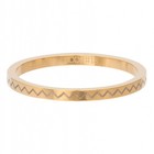 IXXXI JEWELRY RINGEN iXXXi Unterlegscheibe 2MM HEARTBEAT GOLD