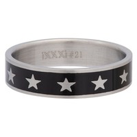 iXXXi JEWELRY MEN iXXXi WASHER BIG STAR SCHWARZ